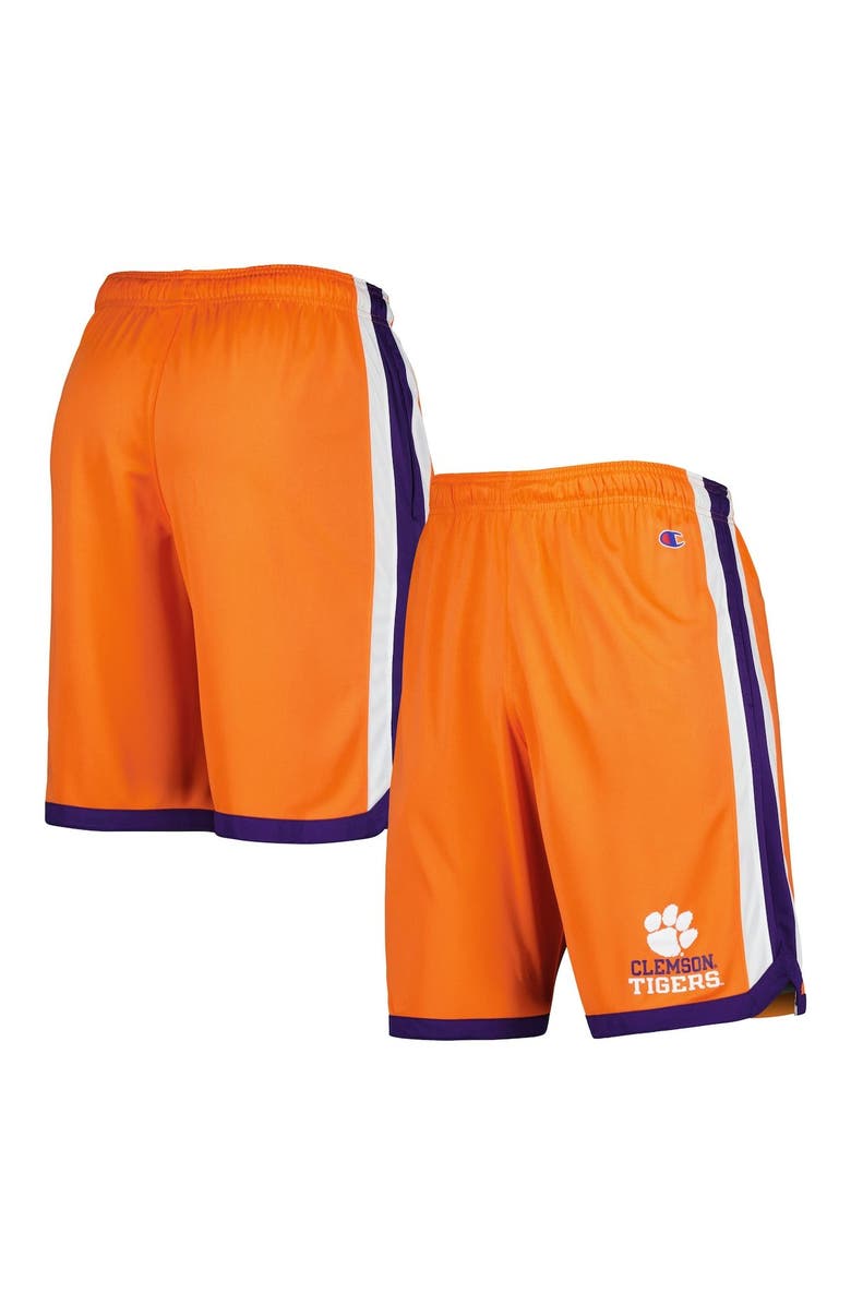 Champion Men's Champion Orange Clemson Tigers Basketball Shorts, Main, color, Orange