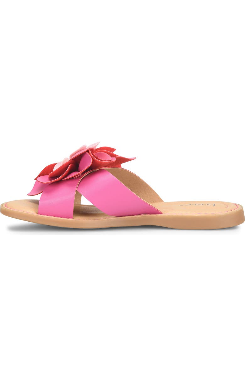 B O C BY BØRN Kasia Flower Slide Sandal, Alternate, color, Pink Combo