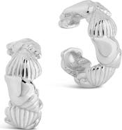 Sterling Forever Cali Ear Cuffs