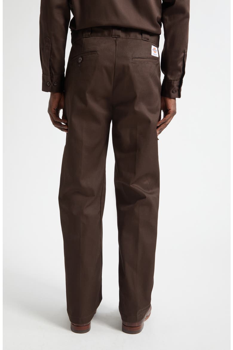 x Dickies Twill Work Pants, Alternate, color, BROWN