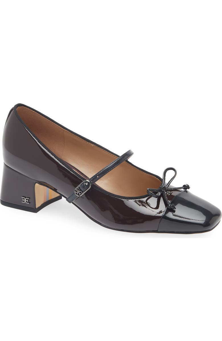 Sam Edelman Thora Mary Jane Pump, Main, color, Choco/ Black