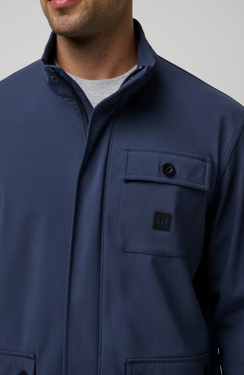 Travismathew Horizon Jacket In Mood Indigo