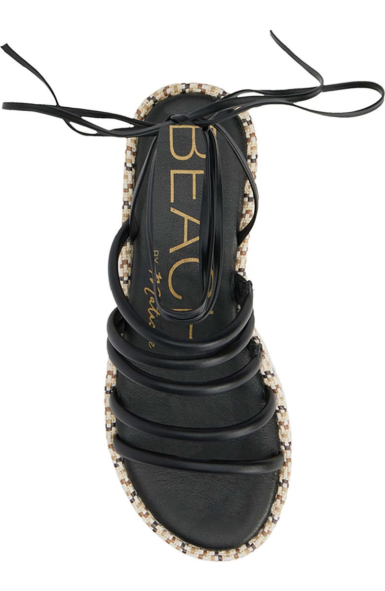 BEACH BY MATISSE Eli Ankle Tie Platform Sandal, Alternate, color,