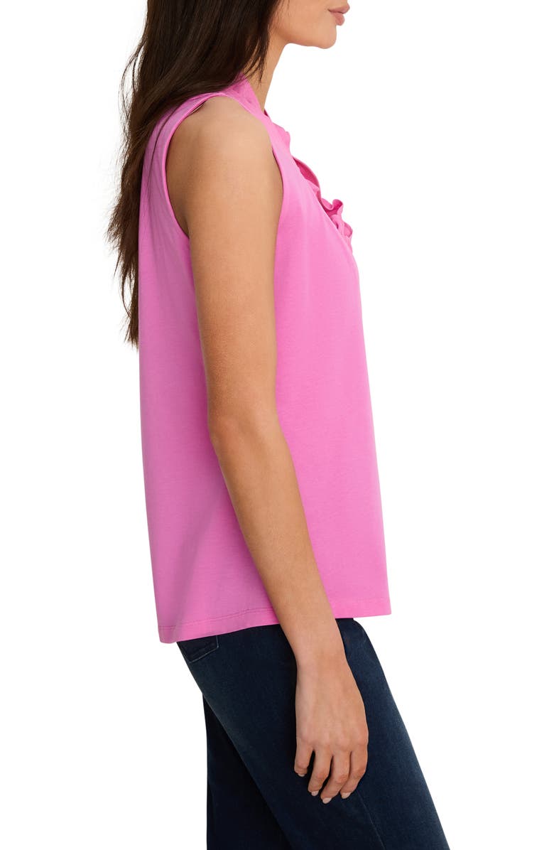 NIC+ZOE Ruffle Around Tank, Alternate, color, Crocus