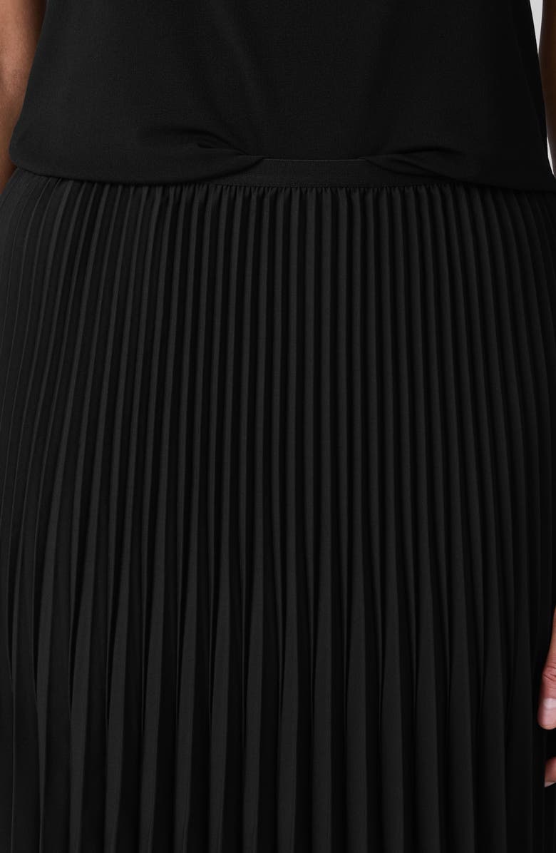 Eileen Fisher Pleated Midi Skirt, Alternate, color, 