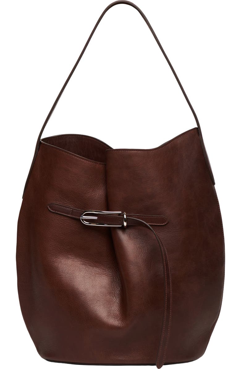 LIFFNER Large Belted Bucket Bag, Main, color,