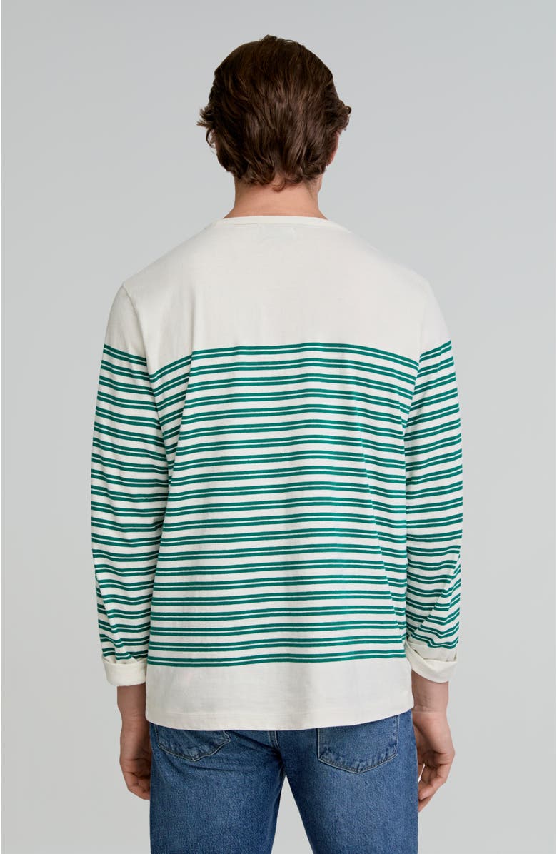 Scalpers Camp Stripes Ls Tee, Alternate, color, Green