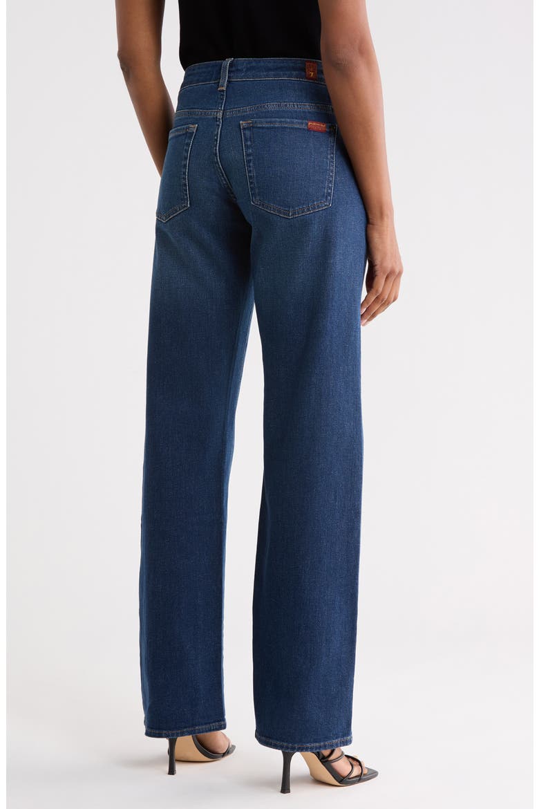 Low Rise Straight Leg Jeans, Alternate, color, GREENWICH