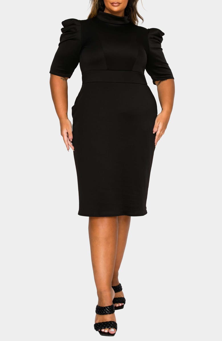 L I V D Astra Sheath Dress, Main, color, Black