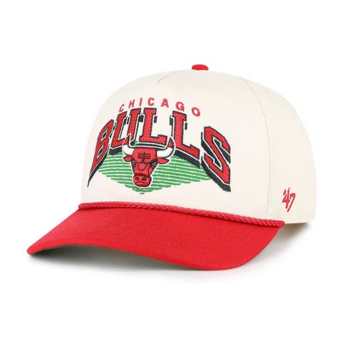 Men
s 
47 Cream/Red Chicago Bulls Pomona Two-Tone Rope Hitch Adjustable Hat