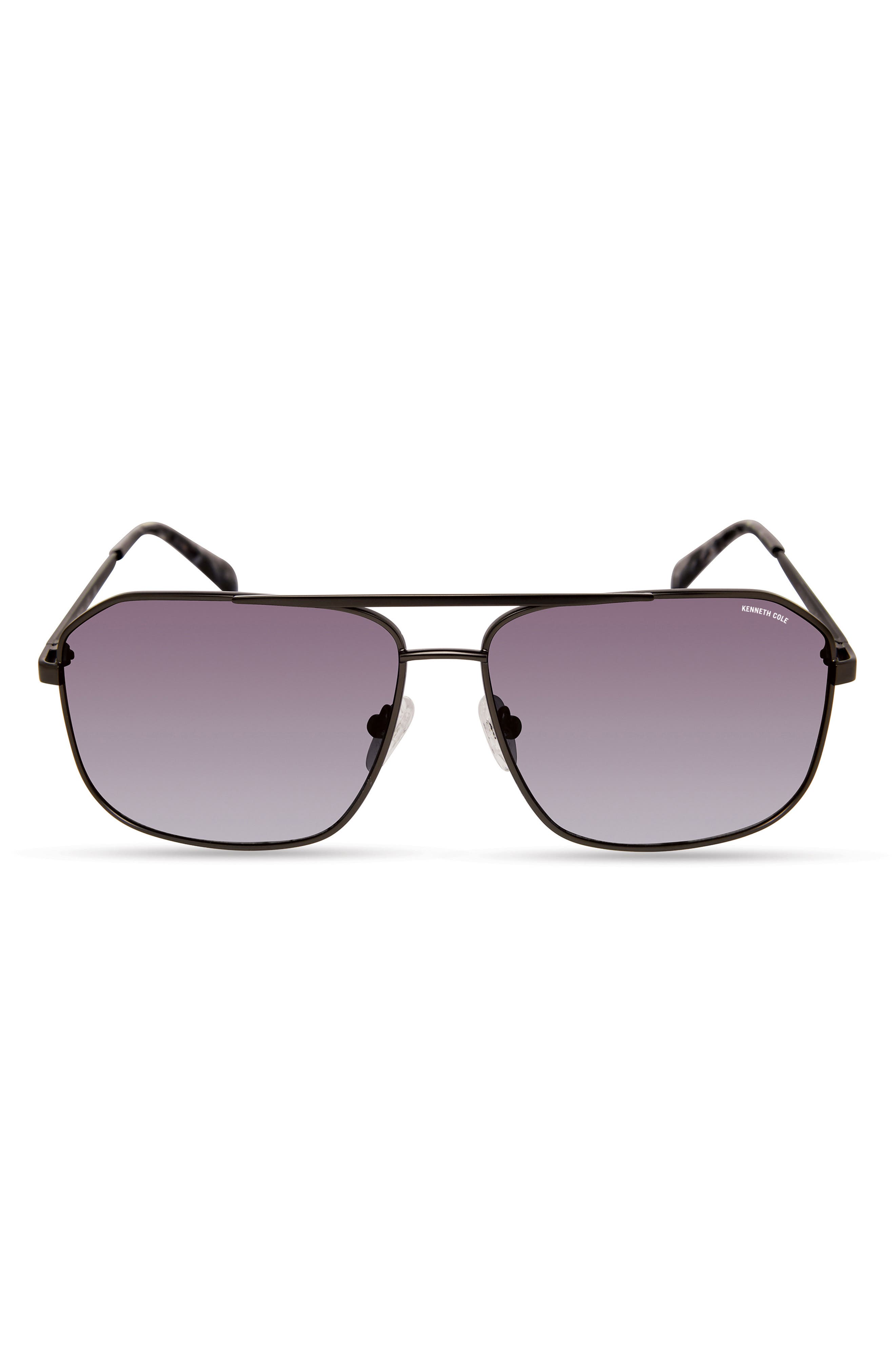 Kenneth Cole 62mm Oversize Navigator Sunglasses