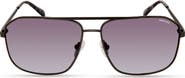 Kenneth Cole 62mm Oversize Navigator Sunglasses