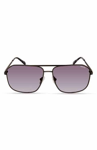 Kenneth Cole 62mm Oversize Navigator Sunglasses