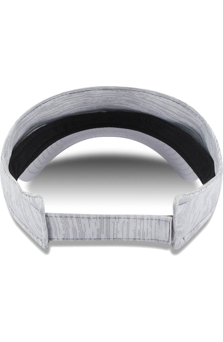 New Era Men's New Era  Gray Boston Red Sox Adjustable Visor, Alternate, color, 