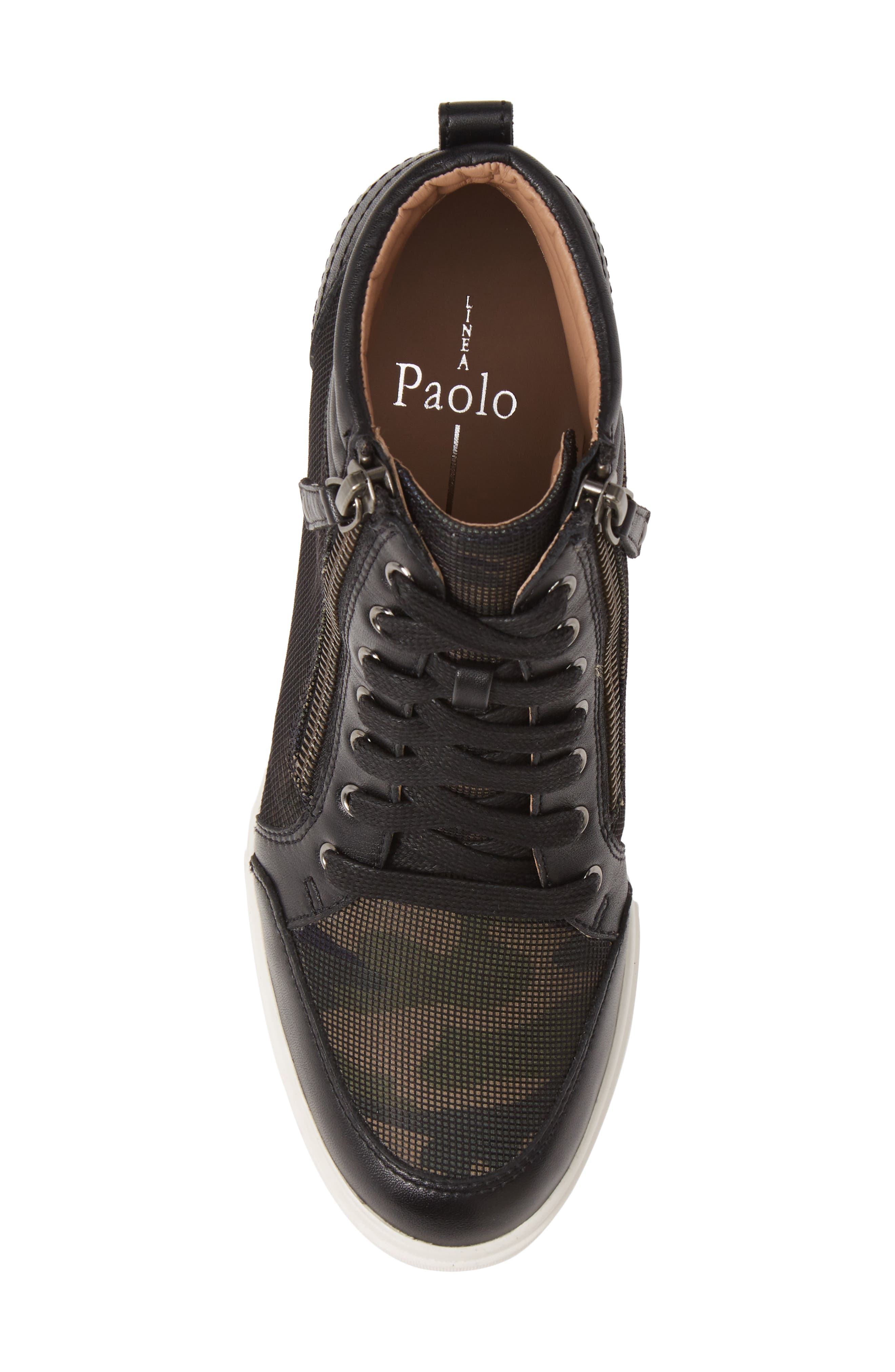 Linea Paolo Niya Wedge Sneaker, Alternate, color, 