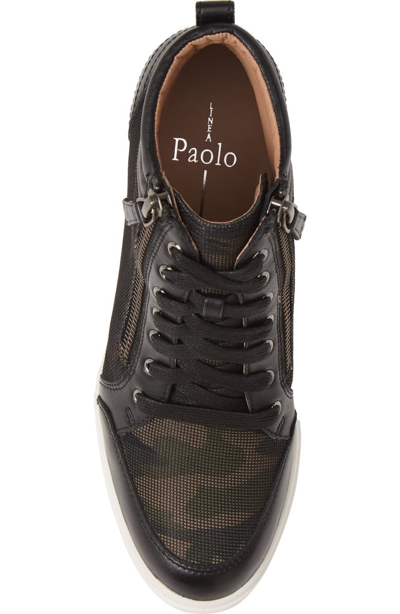 Linea Paolo Niya Wedge Sneaker, Alternate, color,