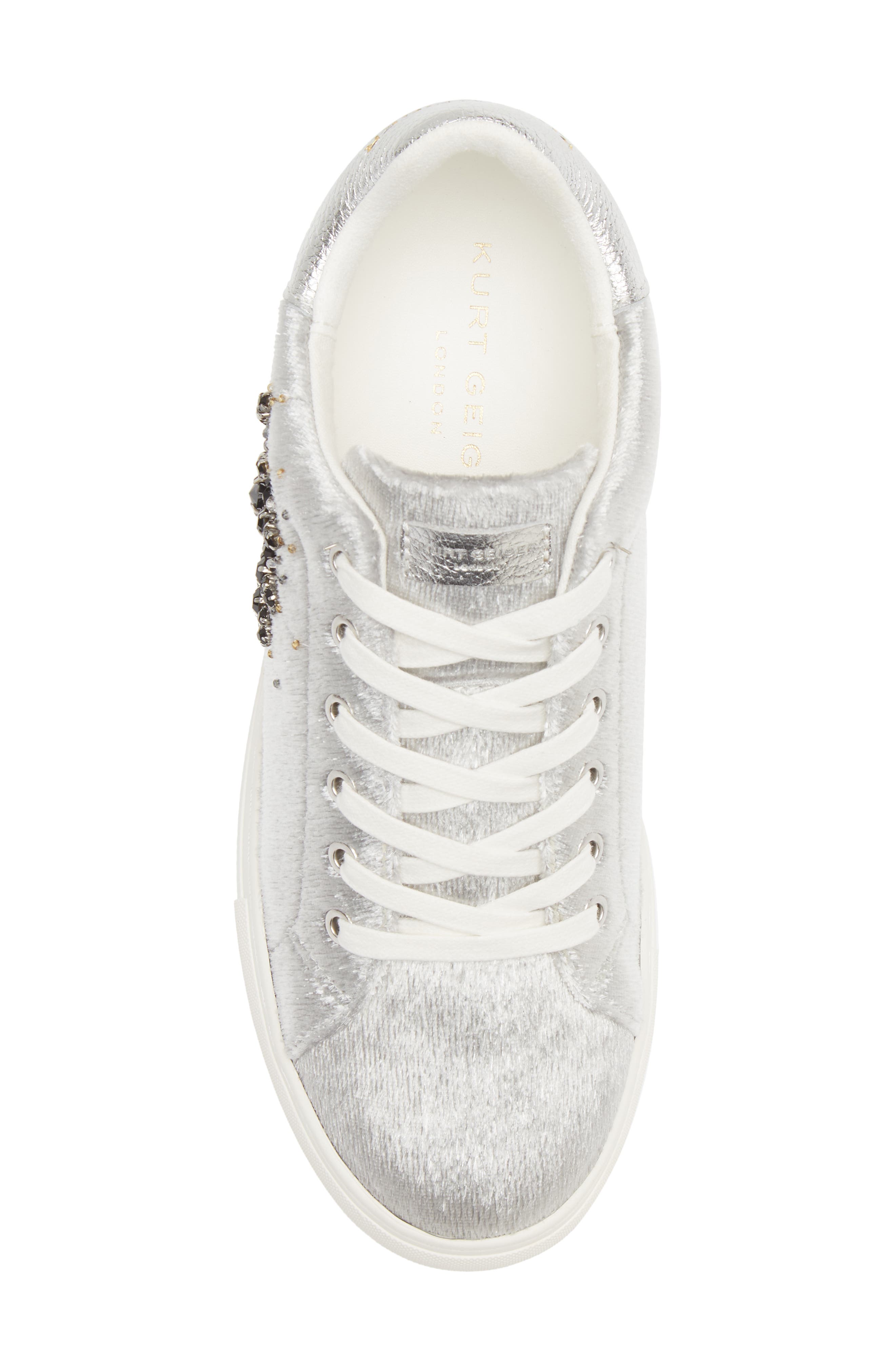 Kurt Geiger London Laney Eye Embellished Sneaker, Alternate, color, 