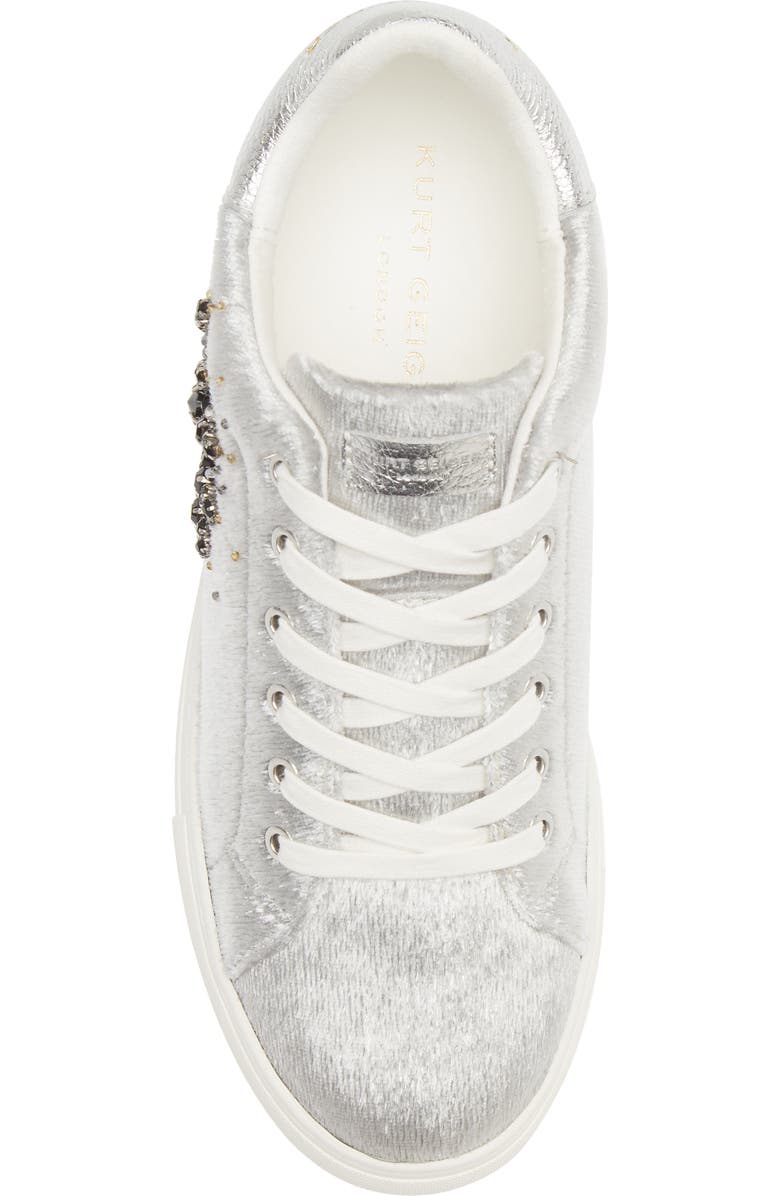 Kurt Geiger London Laney Eye Embellished Sneaker, Alternate, color,