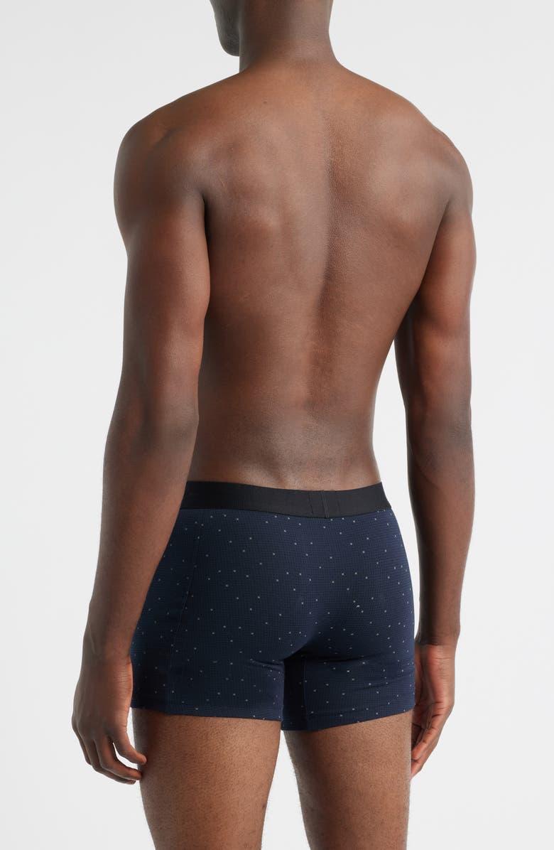 BOSS Assorted 3-Pack Power Stretch Cotton Boxer Briefs, Alternate, color, Navy/ Grey Assorted