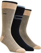 Michael Kors Assorted 3-Pack Crew Dress Socks