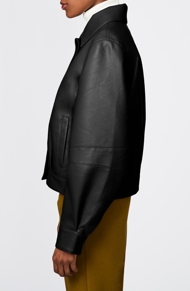 Bernardo Faux Leather Jacket, Alternate, color, 