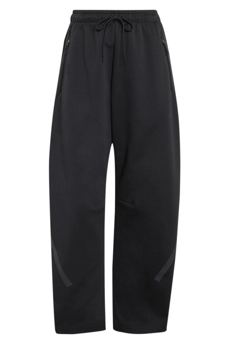 Z.N.E. Double Knit Pants, Alternate, color, BLACK