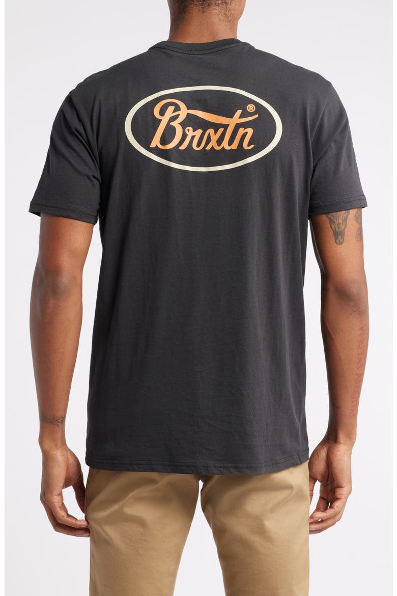 Parsons Graphic T-Shirt, Alternate, color, BLACK/ RUST/ SAND