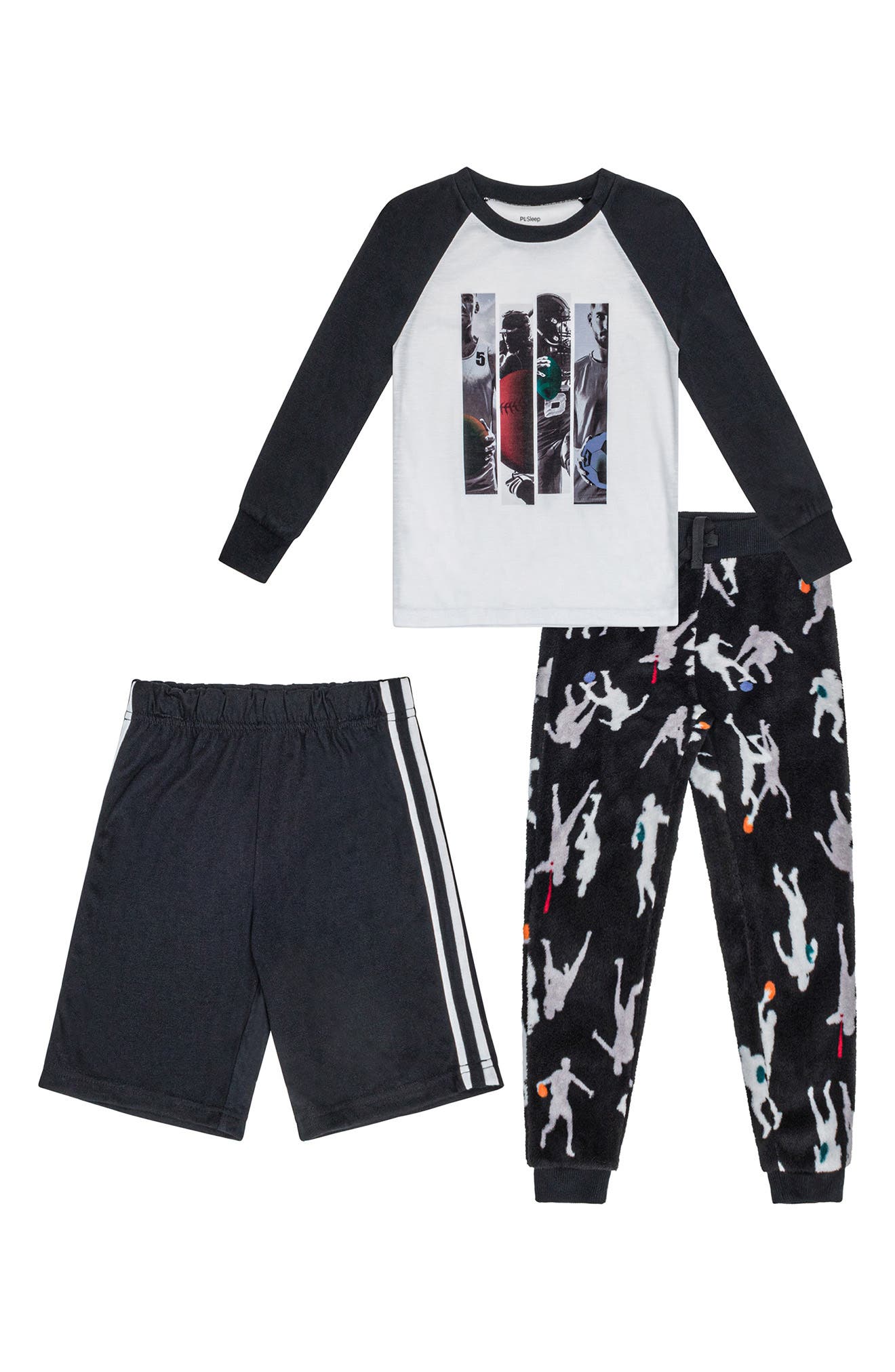 Athlete 3-Piece Pajama Set