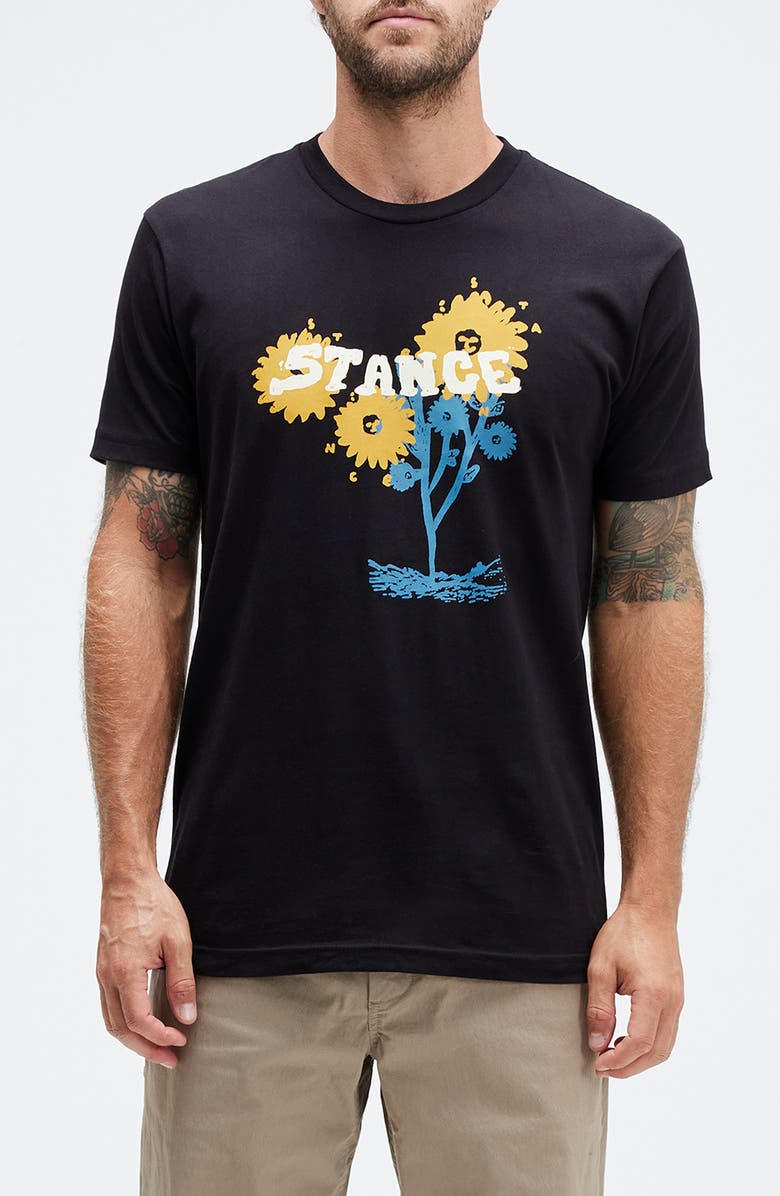 Stance Solarz Cotton Graphic T-Shirt, Main, color, 