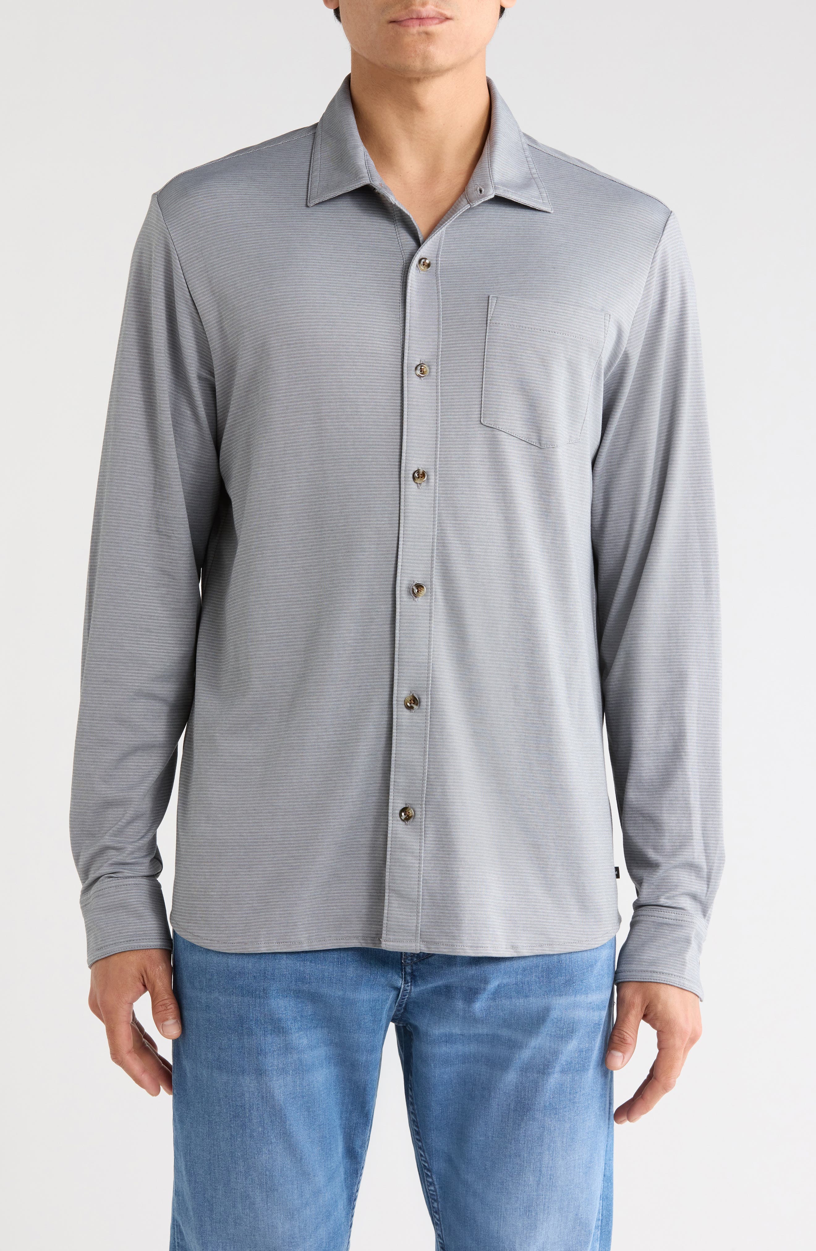 TravisMathew Evening Bonfire Button-Up Shirt