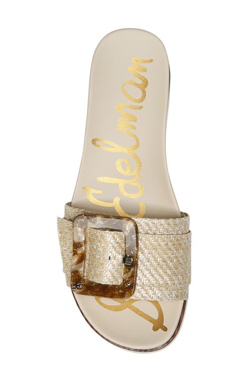 Sam Edelman Ariane Platform Slide Sandal In White