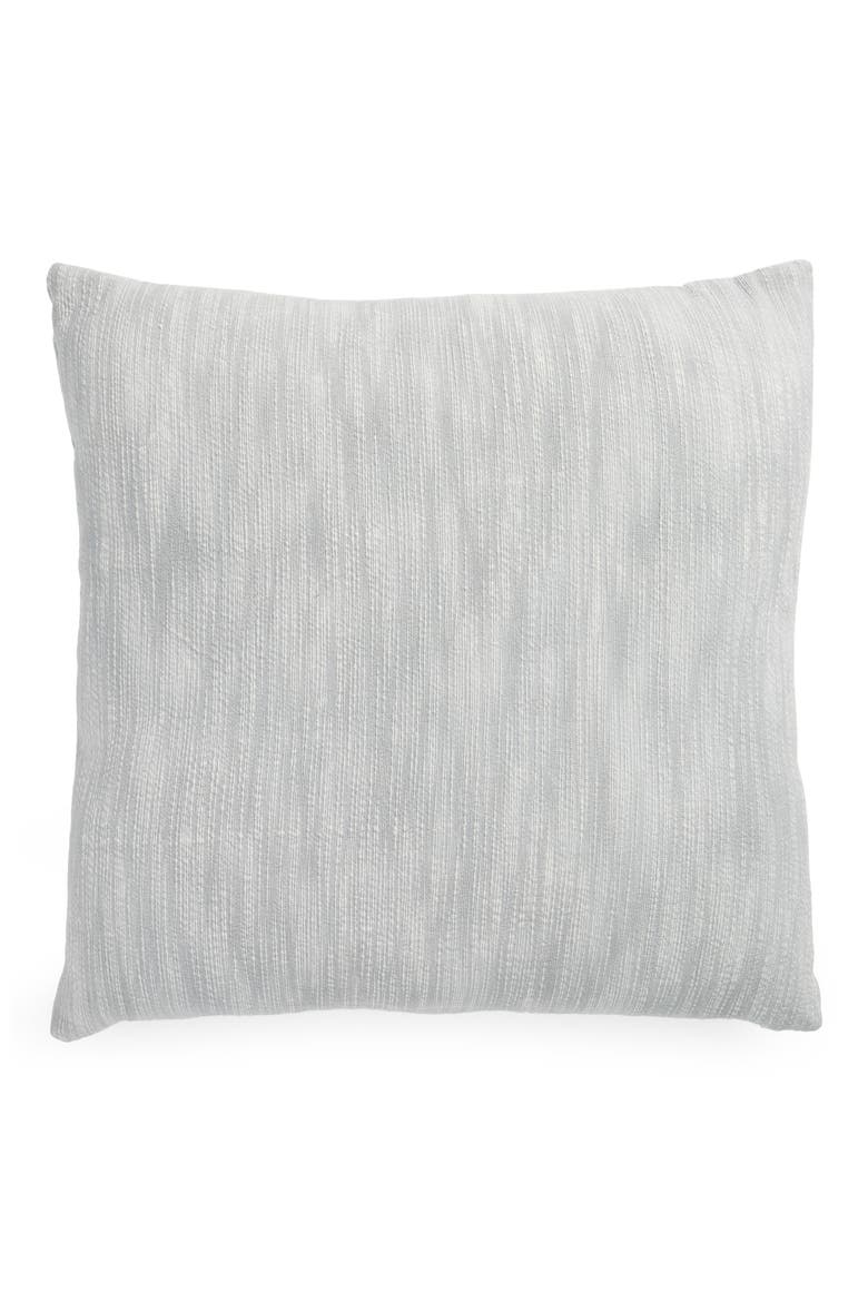 Embroidered Stripe Accent Pillow, Alternate, color, BLUE TRADEWINDS