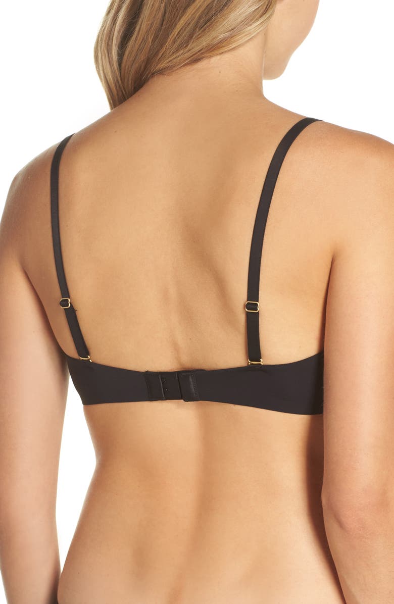 Madewell Marta Mesh Trim Wireless T-Shirt Bra, Alternate, color, 