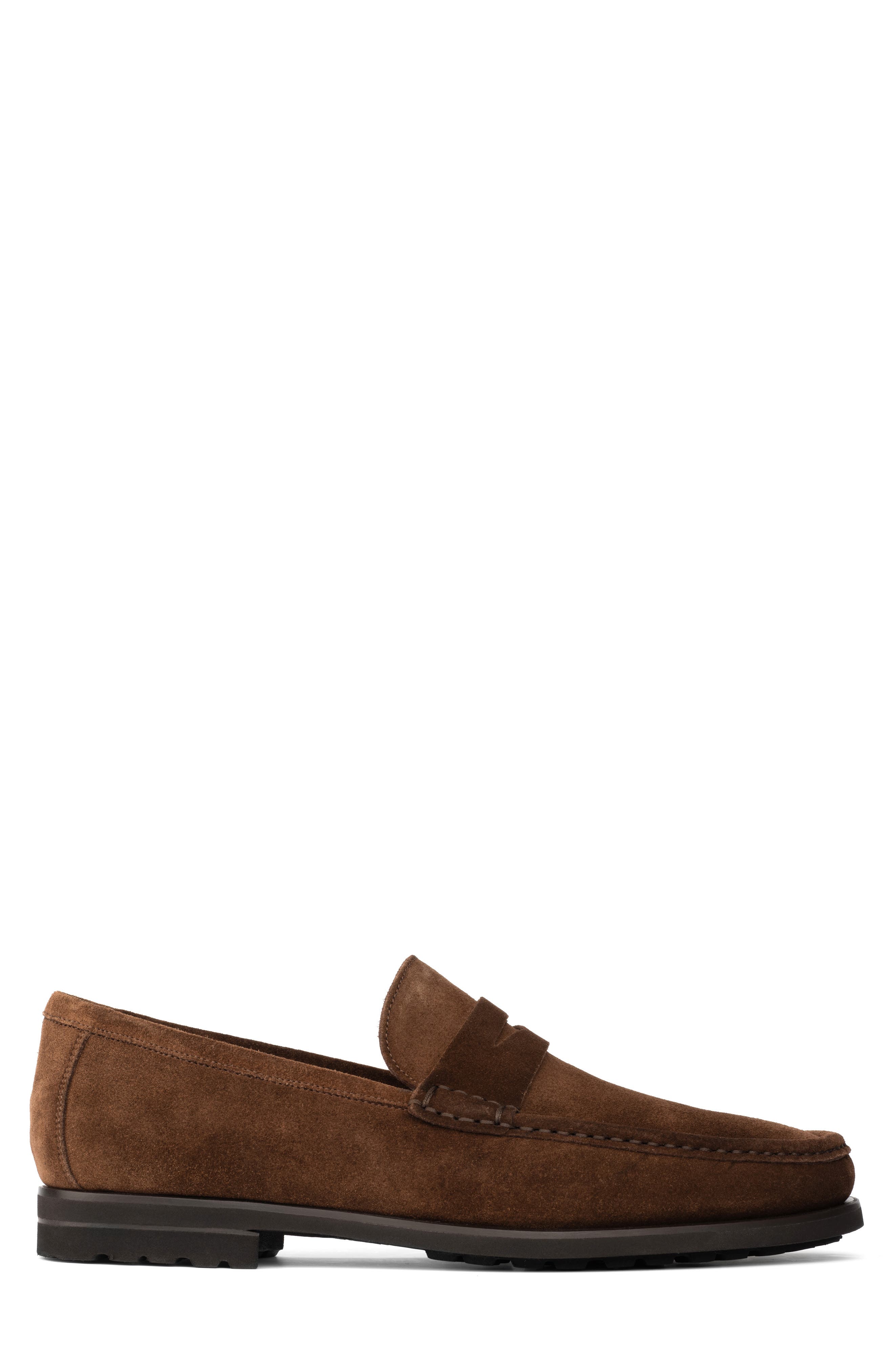 Belfast Lugged Penny Loafer, Alternate, color, SOFTY CHOCOLATE