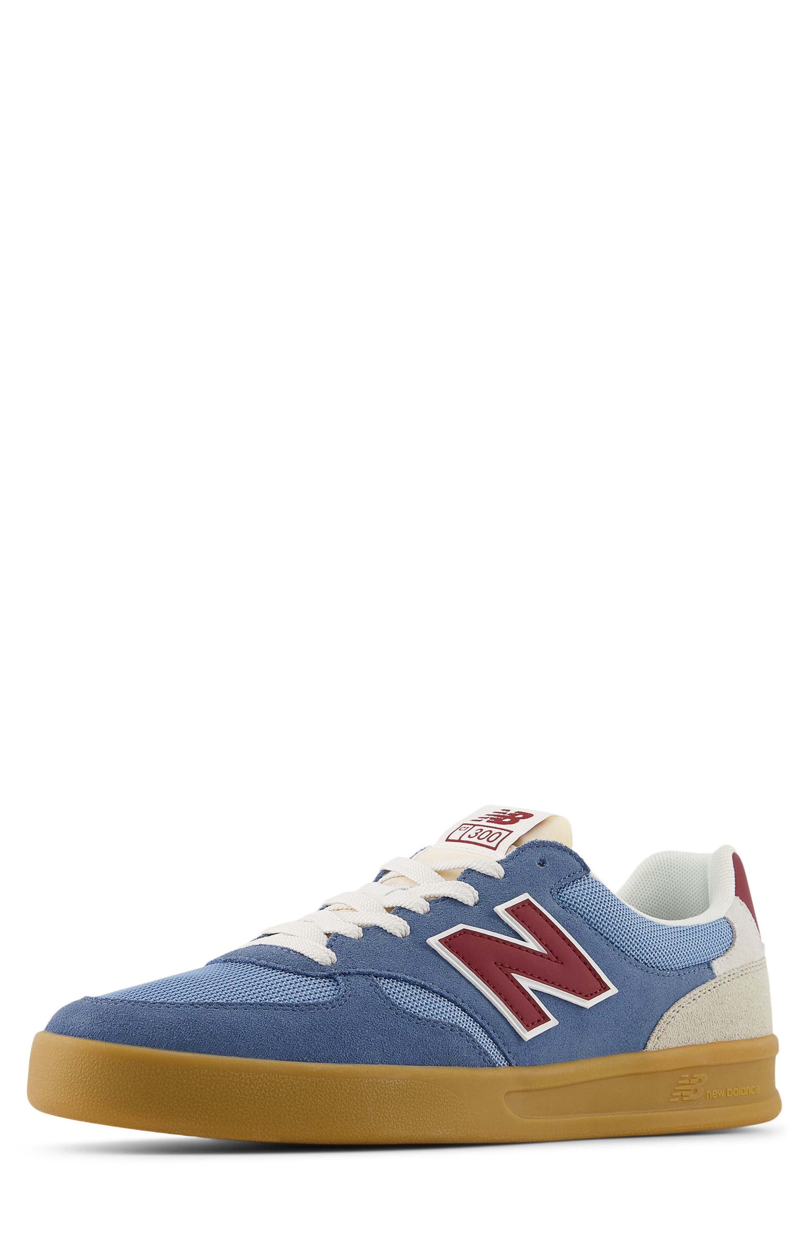 New Balance CT300 Low Top Sneaker, Alternate, color, Shoreline Blue/ Still Water