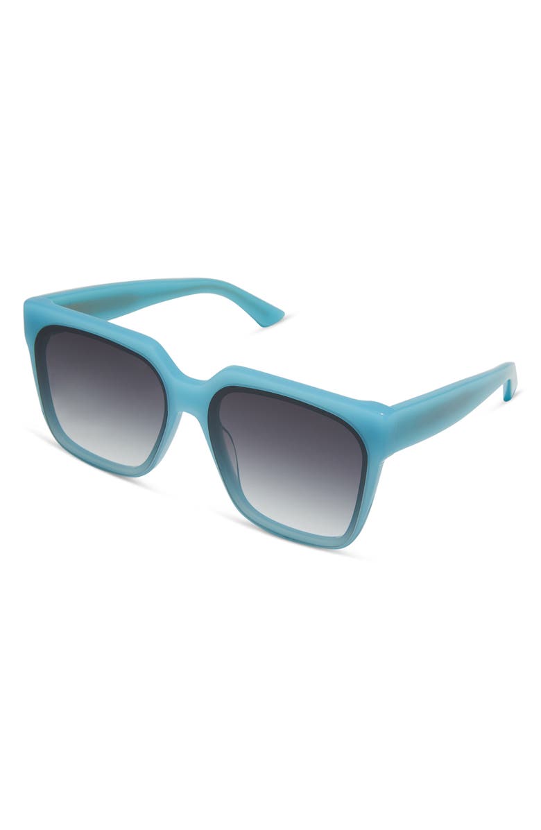 DIFF 59mm Thea Paradiso Square Sunglasses, Alternate, color, Paradiso Grey Gradient