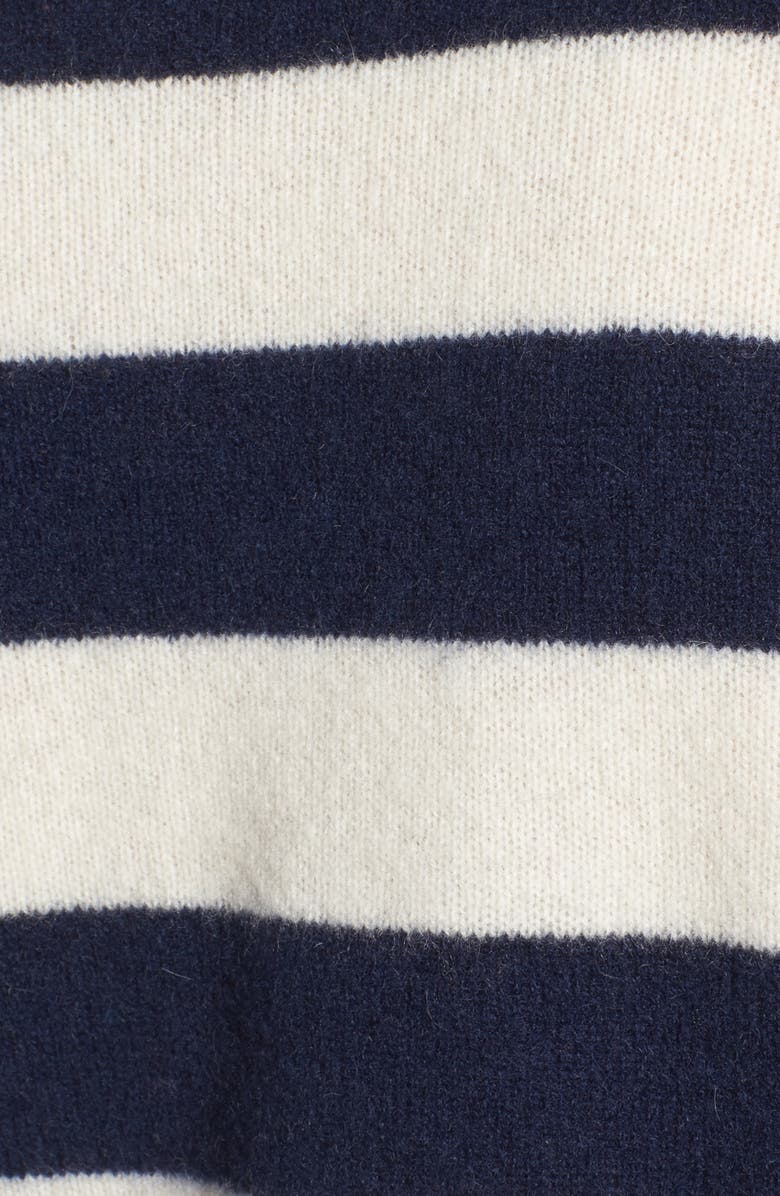 Halogen<sup>®</sup> Stripe Cashmere Sweater, Alternate, color,