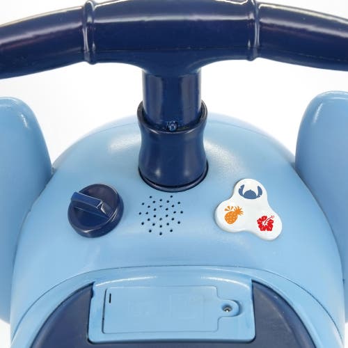 Kiddieland Zoom Zoom Ride On Stitch, Lights & Sounds, Disney Foottofloor