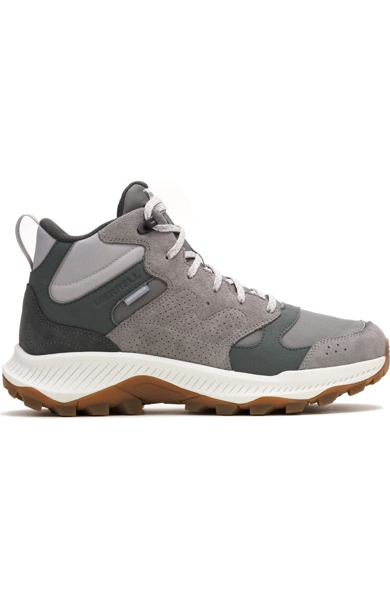 Merrell <p>Tempo Sol Mid Waterproof Hiking Boot (Men)</p>, Alternate, color, Alloy
