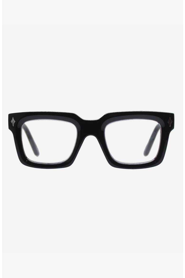 Ballard Reader Glasses, Main, color, Onyx