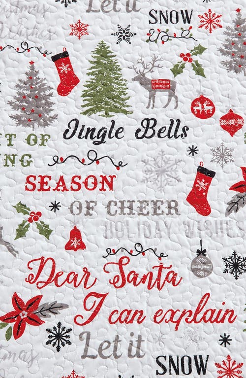 Woven & Weft Winter Snowman Quilt & Sham Set