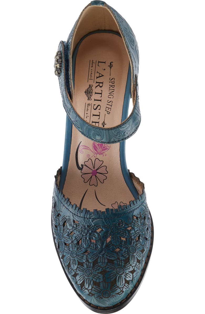 L'Artiste by Spring Step Visioniary Ankle Strap Pump, Alternate, color,