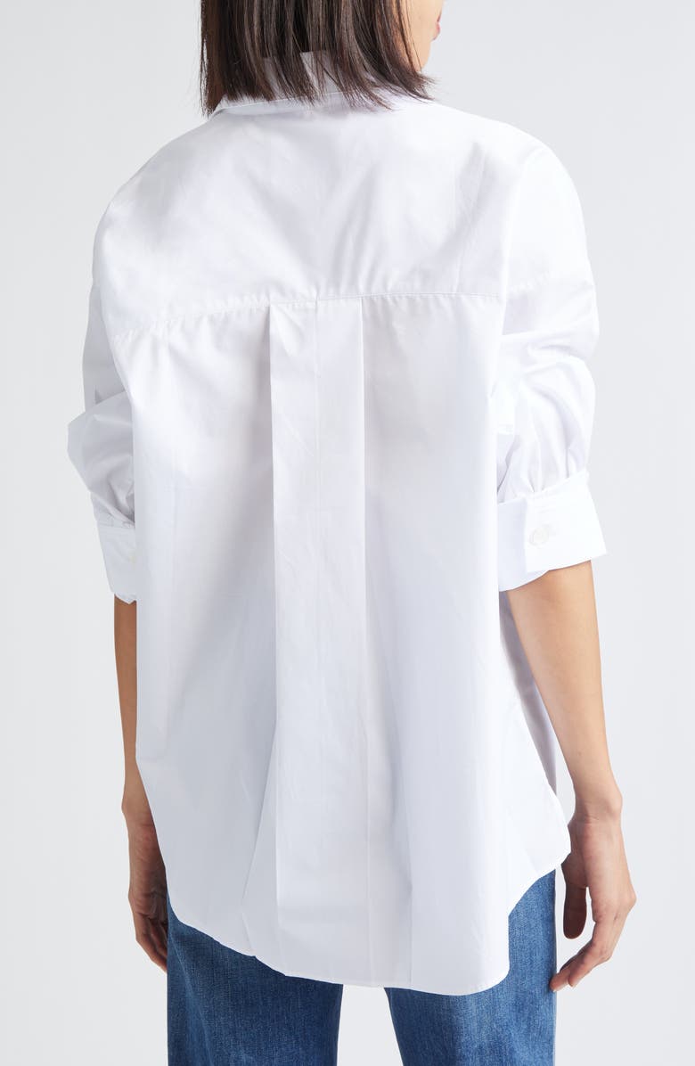 TWP New Earl Cotton Wrap Shirt, Alternate, color, White