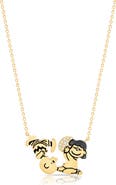 Crislu x Peanuts® Lucy's Football Pendant Necklace