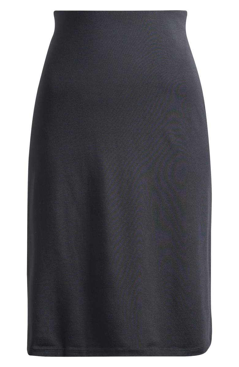 SKIMS Smooth Lounge Skirt, Alternate, color, Obsidian