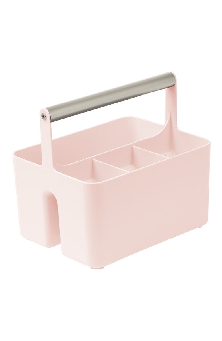 mDesign Plastic Shower Caddy Storage Organizer Utility Tote, Main, color,