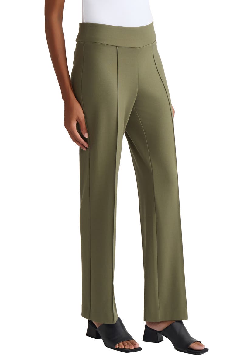 Jones New York Pintuck Pull-On Straight Leg Pants, Alternate, color,