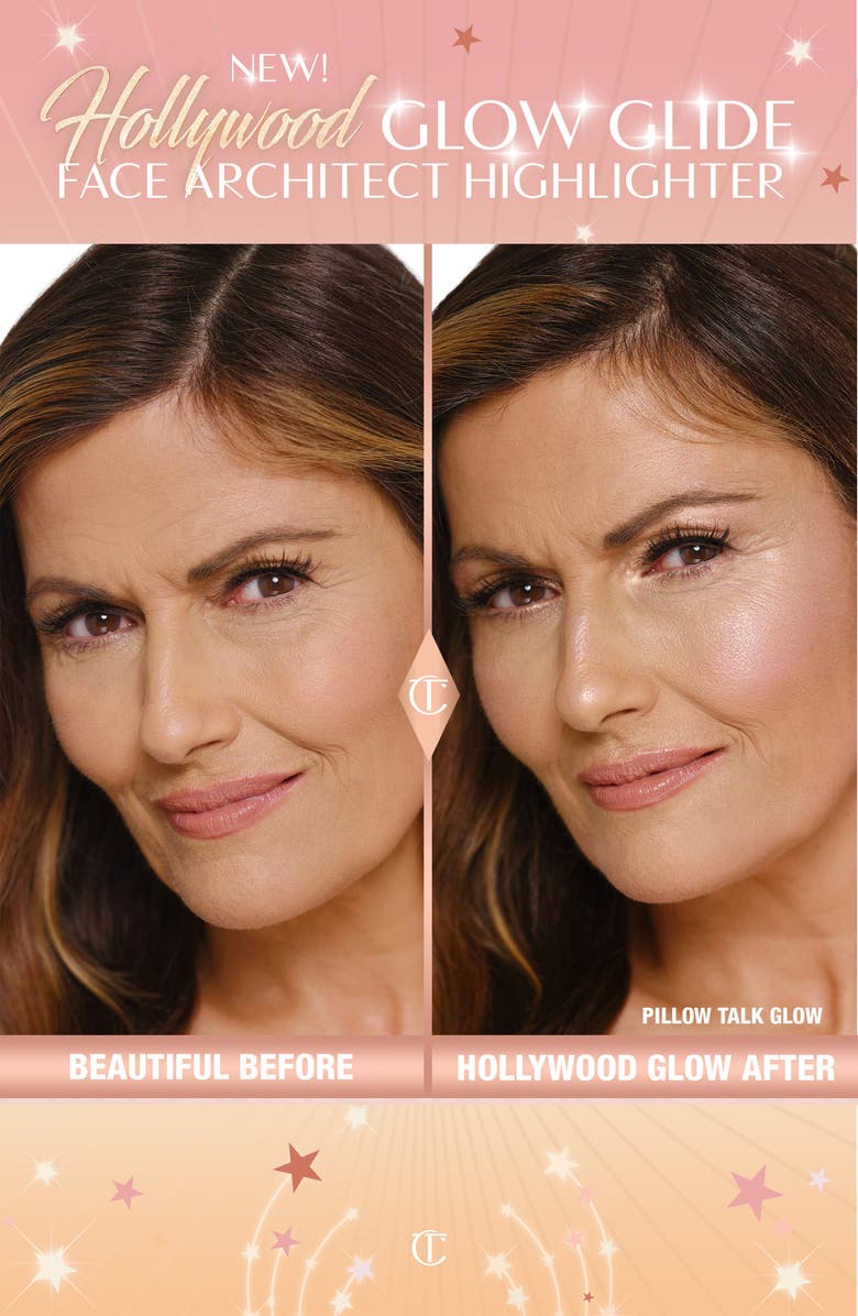 Charlotte Tilbury Glow Glides Hollywood Highlighter, Alternate, color, Pillow Talk Glow