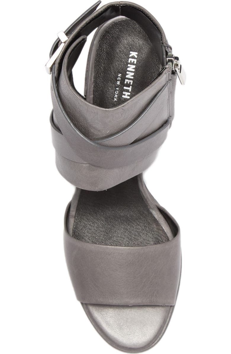 Kenneth Cole New York 'Brooke' Ankle Strap Sandal, Alternate, color,