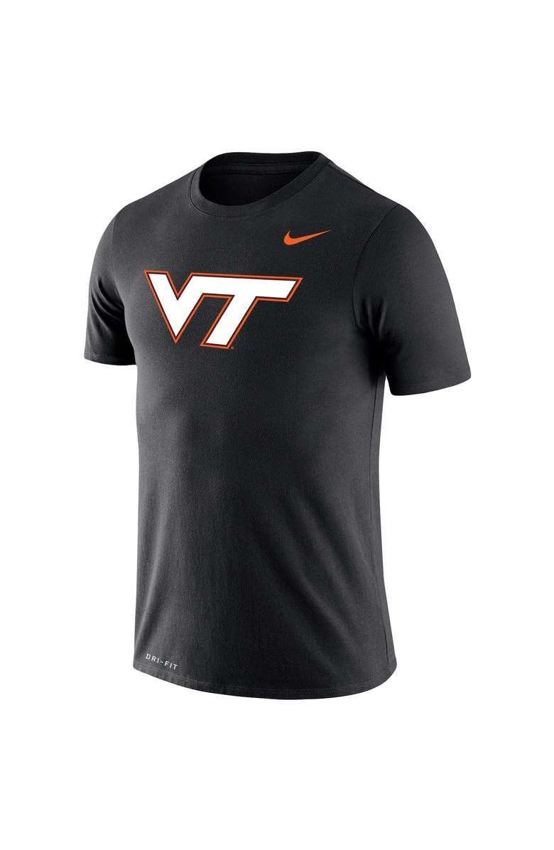 Nike Men's Nike Black Virginia Tech Hokies School Logo Legend Performance T-Shirt, Alternate, color,